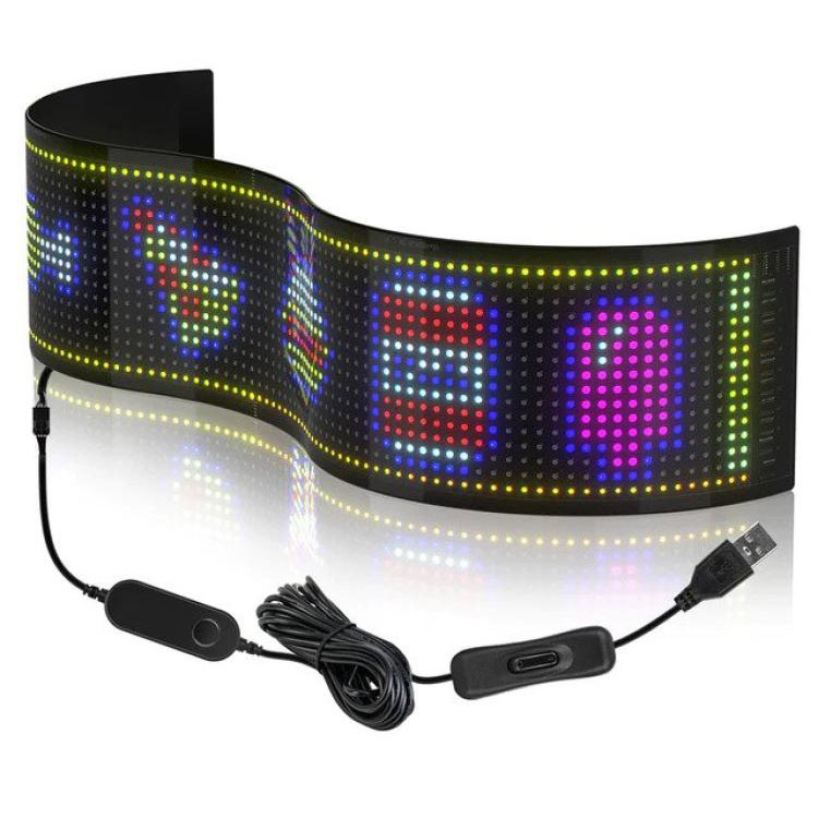 Flexibles LED-Matrix-Display